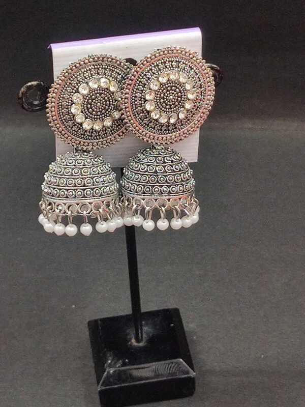 Classic Silver oxidized Jumkha