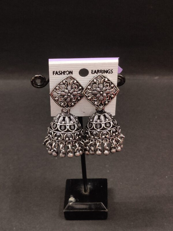 Classic Silver oxidized Jumkha