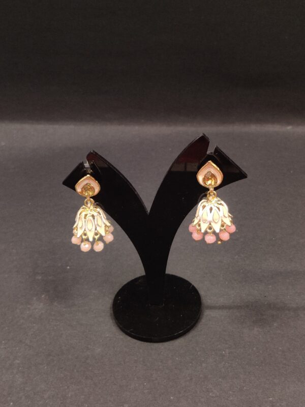 Trending Hand painted Meenakari Jhumka