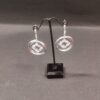 Trendy Silver Dangle earring