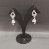 Trendy Silver Dangle earring small